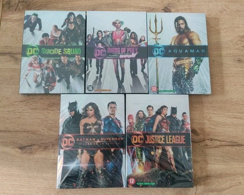 Lot dvd super héros dc - 5,
