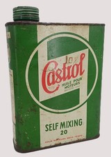 Ancien bidon d'huile vintage