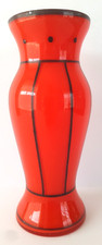 Ancien vase art déco, verrerie d'art Tchèque, goût Kolek, Michael Powolny, Loetz
