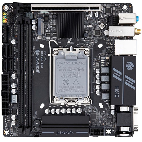 Carte mère h610 lga1700 - carte,