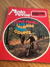 MOTO REVUE 1972 N° 2098 novembre moto Ratier Benelli GP Euro Trial Victor Palomo