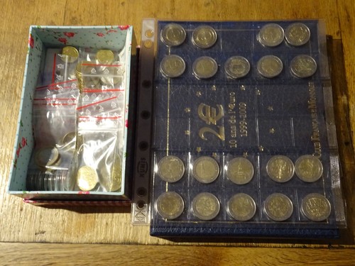 Lot euro commémoratives - 2, €