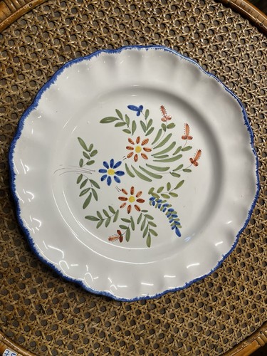 Assiette faïence martres - assiette,