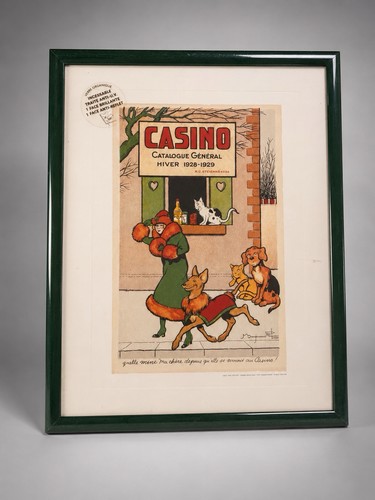 Affiche publicitaire vintage