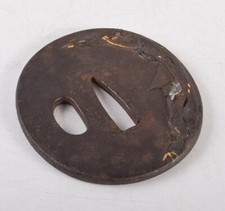 Ancien Tsuba japonais de
