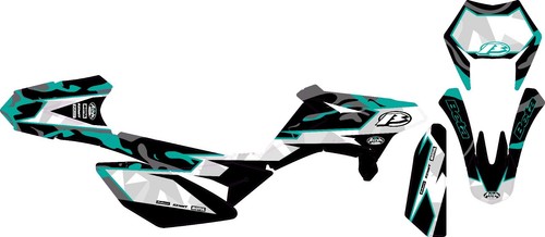 Kit déco moto - kit, /