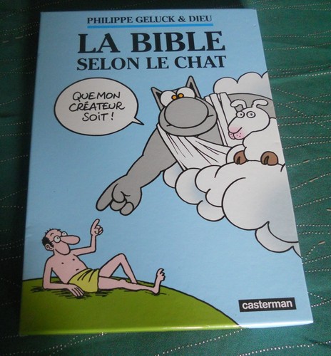 Bible selon chat coffret - la,