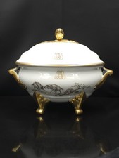 Bernardaud, Soupière Ou Légumière, Collection Pastorale En Grisaille Limoges