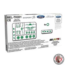 NEUF Platz Belkit 1/24 Ford Fiesta S2000/WRC Kit BEL003/003 Gravel Specification