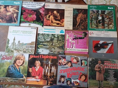 Lot disques vyniles 33 - lot,