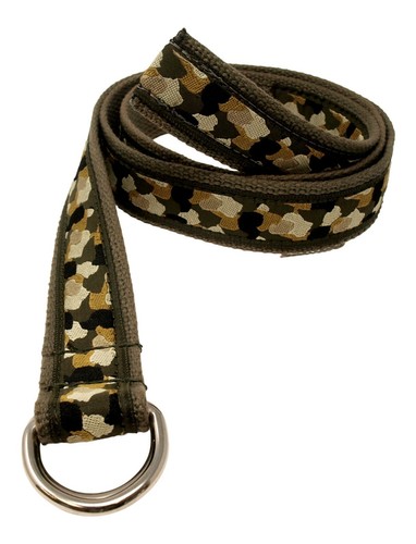 Camo ring belt camouflage - camo, d-ring
