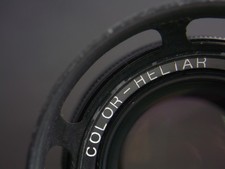 Voigtlander 75mm 2.5 Rangefinder Lens, Leica LTM, m39, Used Cond, Film Test Read