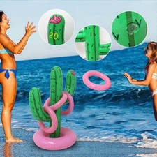 Ensemble de jeux et jouets de piscine gonflables pour anniversaire, plage et