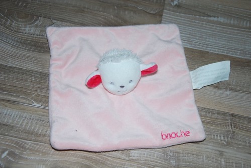 Doudou plat carré mouton - doudou,
