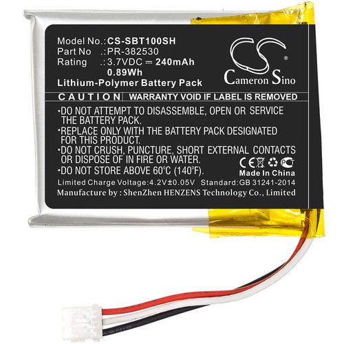 Batterie 240mah type - batterie, pr-382530