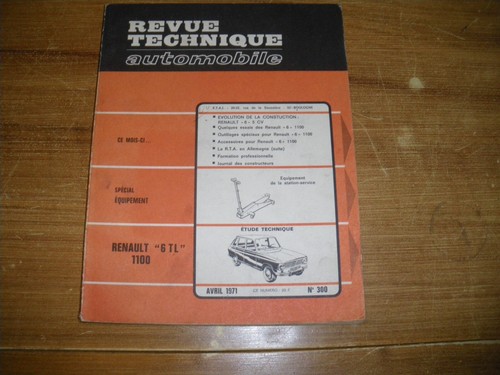 Revue technique mecanique rta - revue,