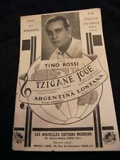 "Partition Tzigane joue Tino