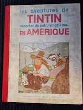 Tintin - En Amérique - Edition originale P3 de 1932 -  Noir et Blanc