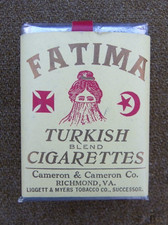 US WW2 - ANCIEN PAQUET DE COLLECTION FATIMA  -  JAMAIS OUVERT