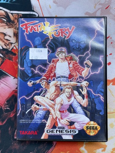 Fatal fury sega mega drive - fury, :