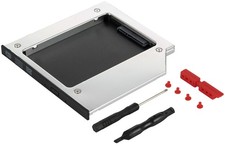 Caddy SSD et HDD 2,5 "(7mm, 9.5mm) pour baie de CD-DVD Sata 3 de 9.5mm, 4 canaux