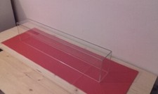 VITRINE CLOCHE DE PROTECTION 60x10x15 , maquette, train, locomotive ...