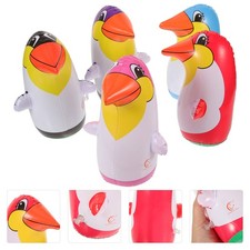  5 Pcs Jeux Gonflable De Piscine Pour Les Enfants Jouet Souple Penguin