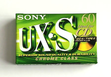 Cassette audio sony 60 - audio, ux-s