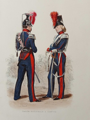 Gravure estampe 1844 pauquet - gravure,
