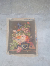 CANEVAS FINI VASE DU XVIII