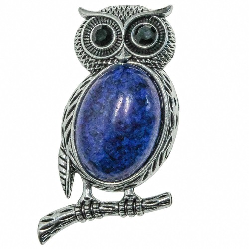 Broche hiboux avec