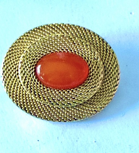 Broche guy laroche doré - guy,