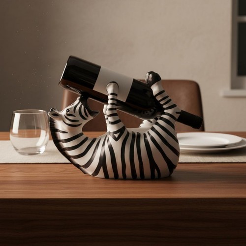 Porte vin zèbre design - design, rétro