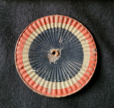 Cocarde pour Shako Coiffure en cuir peint Second Empire French Shako cockade 19c