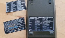 Back label for HP 35 / 45 / 55