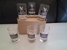 6 petits verres clan campbell