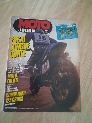 Moto journal 1985 727 bmw - journal,
