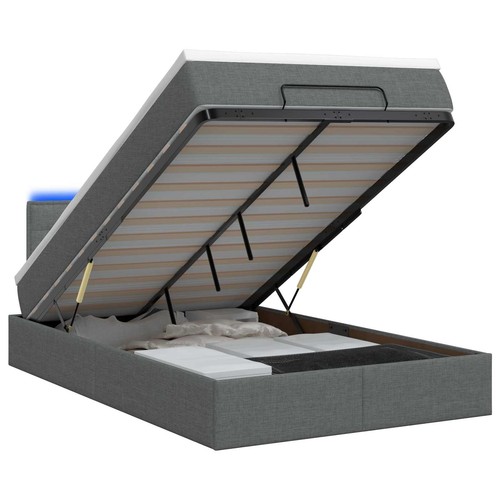 Lit coffre avec matelas - et, led