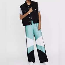 Maje Wide Leg Parme Pant Size