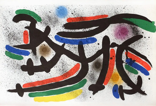 Joan miro lithographie - joan,