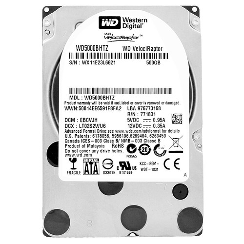 Disque dur wd5000bhtz 500gb - disque,