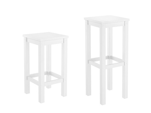 Tabouret bar blanc - de, blanc,