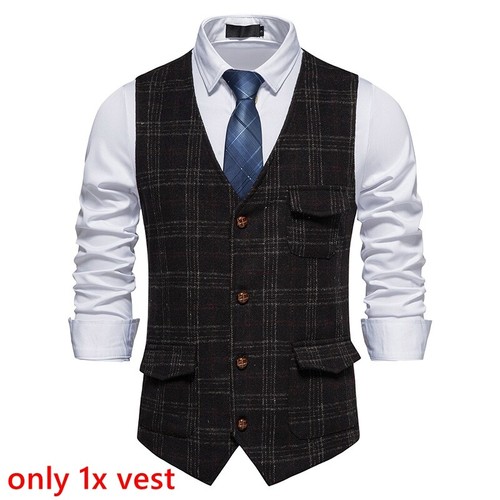 Hommes carreaux col costume - col,