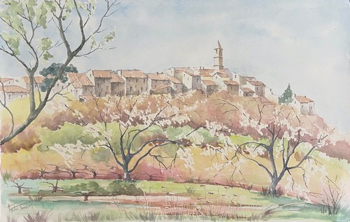 Village provence grande - village,