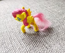 FIGURINE MLP MON PETIT PONEY JAUNE AILE PAPILLONS HASBRO