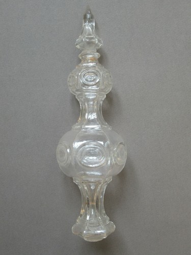 Poignard hexagonal verre - en,