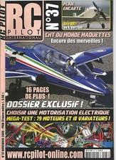 RC PILOT N°37 PLAN : AVIA BH11 / CHOISIR UNE MOTORISATION ELECTRIQUE / SJM 4003D