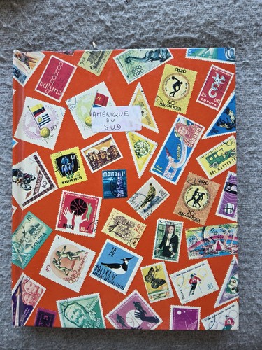 Classeur timbres amérique - classeur,