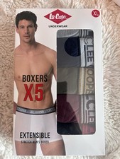 Lee Cooper Underwear Boxer X5 Extensible Stretch Man’s Boxer