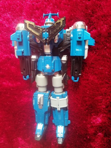 Robot bleu bio man bioman - bio,